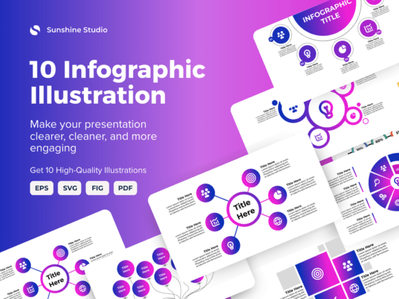 10 Premium Infographic Illustration Graphics for Professional Designers