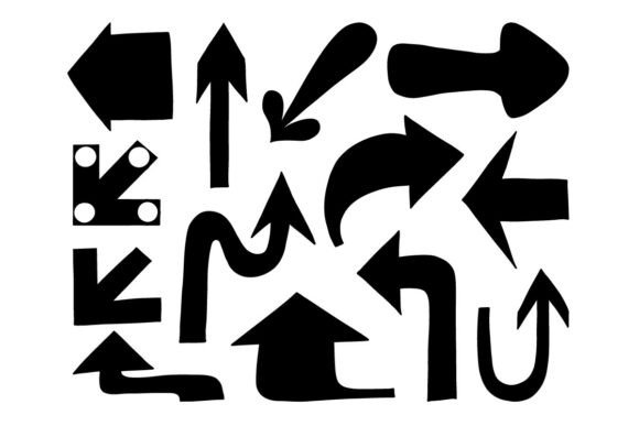 Arrow Direction Set Bold Icon Pack SVG: A Powerful Graphic Design Asset for Modern Branding
