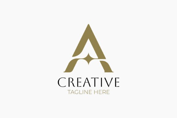Creative Letter A Logo with Star Diamond Review