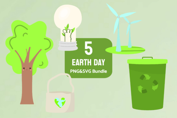Green Energy Earth Day Graphics for Modern Content Creators