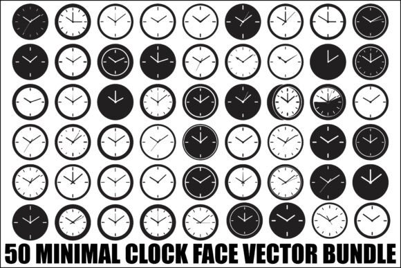 Minimal Clock Face Vector Bundle Review for Real Embroidery Projects