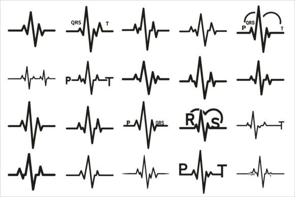 Modern Heartbeat Symbol Icon Vector: A Graphic Asset for Creative Publishing